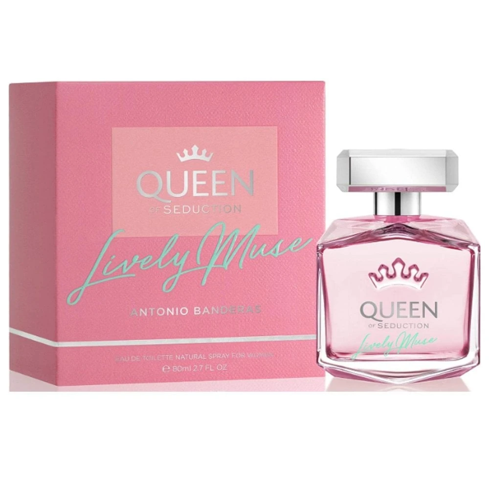 Antonio Banderas Queen Of Seduction Lively Muse Eau De Toilette For Her 3 Antonio Banderas Queen Of Seduction Lively Muse Eau De Toilette For Her