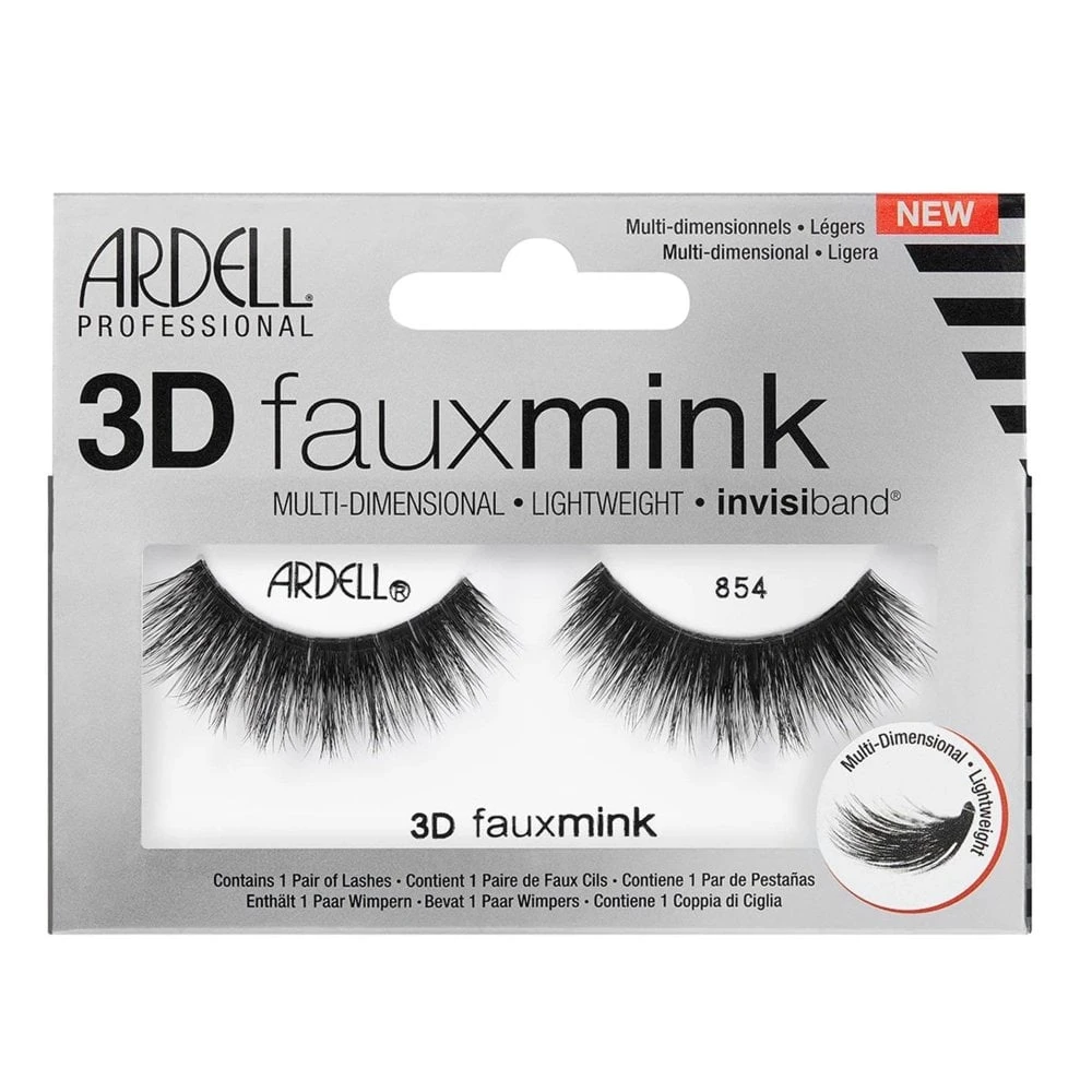 Ardell Professional Ardell 3D Faux Mink Strip Eye Lashes - 854 3 Ardell Professional Ardell 3D Faux Mink Strip Eye Lashes - 854