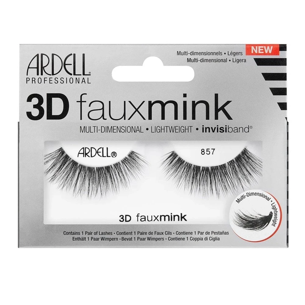 Ardell Professional Ardell 3D Faux Mink Strip Eye Lashes - 857 3 Ardell Professional Ardell 3D Faux Mink Strip Eye Lashes - 857