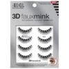 Ardell Professional Ardell 3D Faux Mink Strip Lashes - Pack Of 4 -OPI Store ardell professional ardell 3d faux mink strip lashes pack of 4 p29052 60550 image