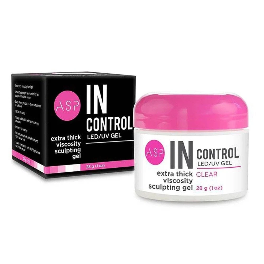 ASP In Control LED/UV Gel - Transparent Pink 3 ASP In Control LED/UV Gel - Transparent Pink