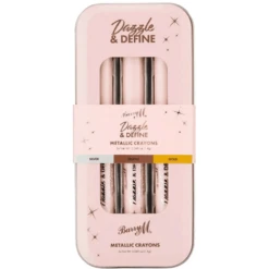 Barry M Dazzle & Define Metallic Crayon Eye Shadow Sticks - Metallic Neutrals