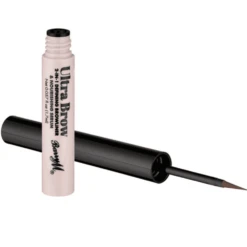 Barry M Ultra Brow 2-in-1 Defining Browliner & Nourishing Serum - Black