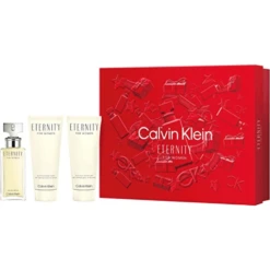 Calvin Klein Eternity Gift Set For Her - 50ml EDP / 100ml Body Lotion / 100ml Shower Gel