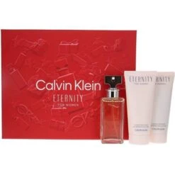 Calvin Klein Eternity Gift Set For Her - 100ml EDP / 50ml Shower Gel / 50ml Body Lotion