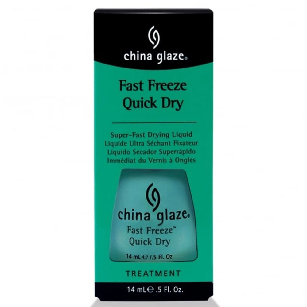 China Glaze Fast Freeze Quick Dry Top Coat 3 China Glaze Fast Freeze Quick Dry Top Coat