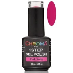 Chroma Gel One Step Gel Nail Polish - Pink Soles
