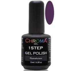 Chroma Gel One Step Gel Nail Polish - Plumalicious
