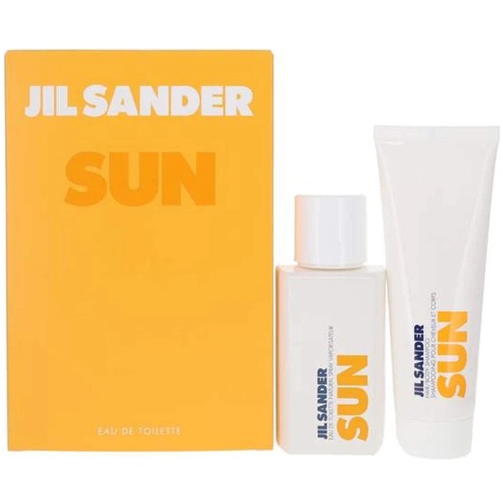 Jill Saunders Jill Sander Sun Gift Set For Her - 75ml EDT / 75ml Shampoo 3 Jill Saunders Jill Sander Sun Gift Set For Her - 75ml EDT / 75ml Shampoo