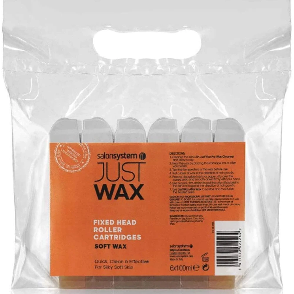 Just Wax Roller Refill Soft Wax - Large Head 6 Pack 3 Just Wax Roller Refill Soft Wax - Large Head 6 Pack