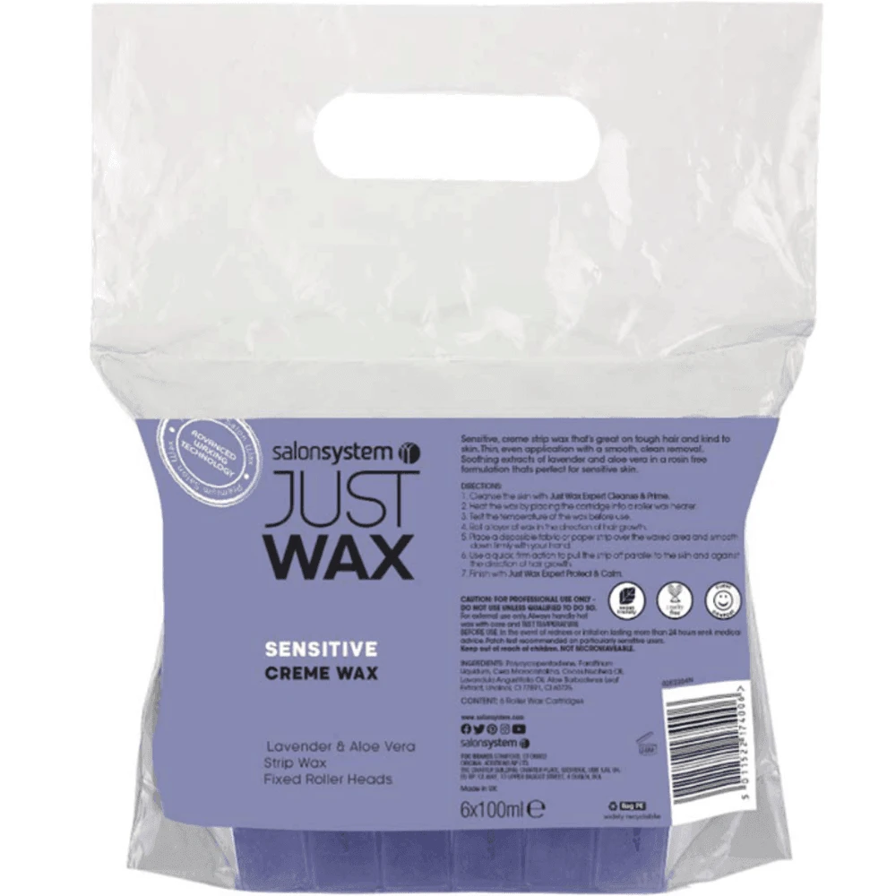 Just Wax Sensitive Cartridge Roller Wax - Lavender 3 Just Wax Sensitive Cartridge Roller Wax - Lavender