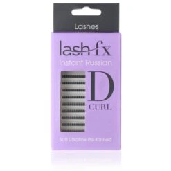 Lash FX Instant Russian Pre-Fanned Lashes - 6D D Curl