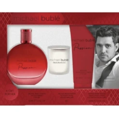 Michael Buble Passion Gift Set - 100ml EDP / 100ml Body Lotion Gift Set