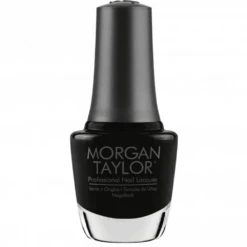 Morgan Taylor Nail Polish - Black Shadow