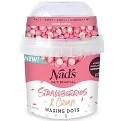 Nads Nad's Hair Removal Waxing Dots - Strawberries & Cream