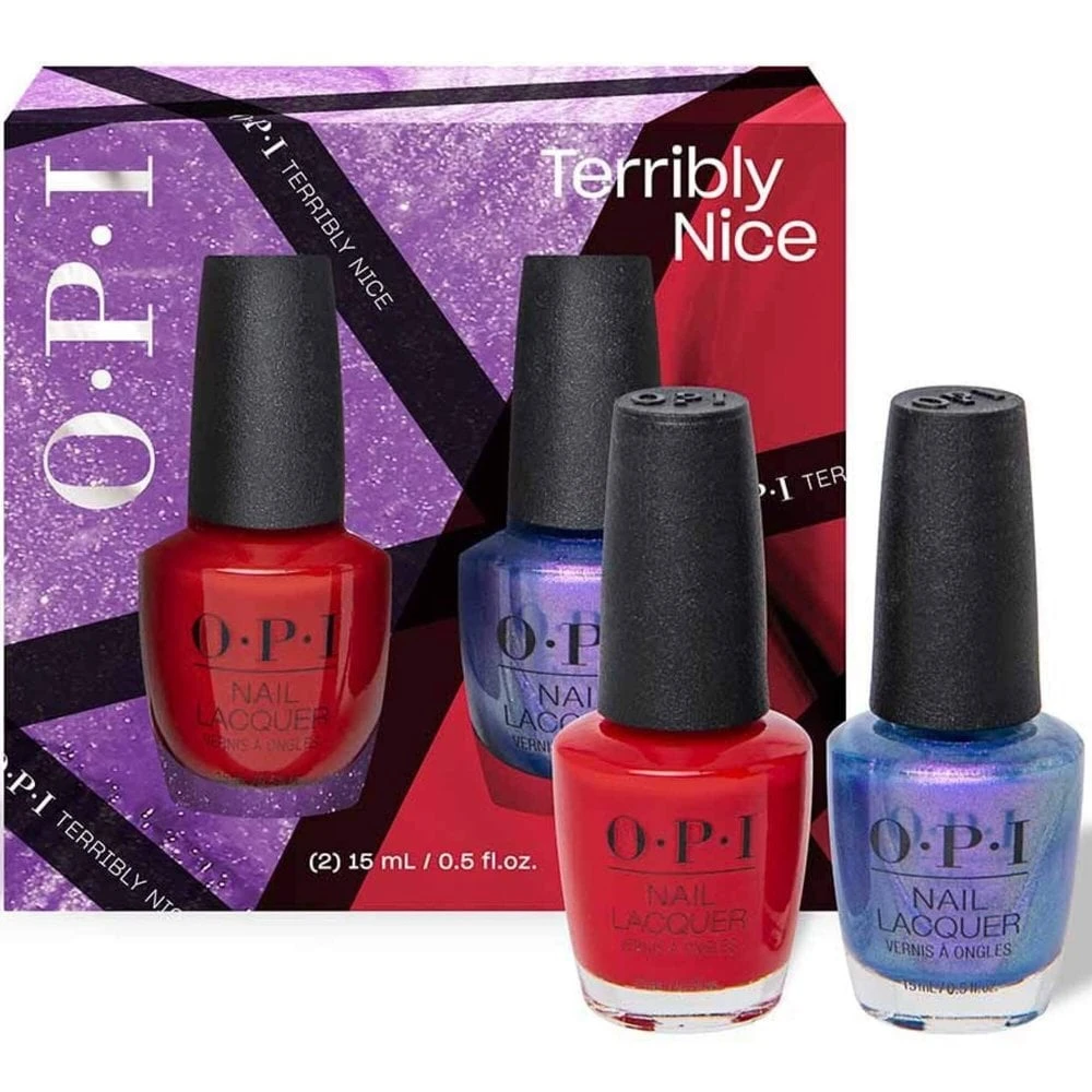 OPI Terribly Nice Christmas Collection Nail Polish Gift Set - 2 X 15ml 4 OPI Terribly Nice Christmas Collection Nail Polish Gift Set - 2 X 15ml - Image 2