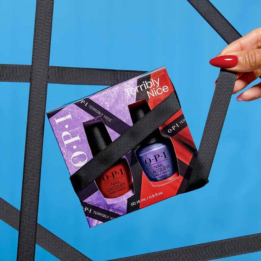 OPI Terribly Nice Christmas Collection Nail Polish Gift Set - 2 X 15ml 6 OPI Terribly Nice Christmas Collection Nail Polish Gift Set - 2 X 15ml - Image 4