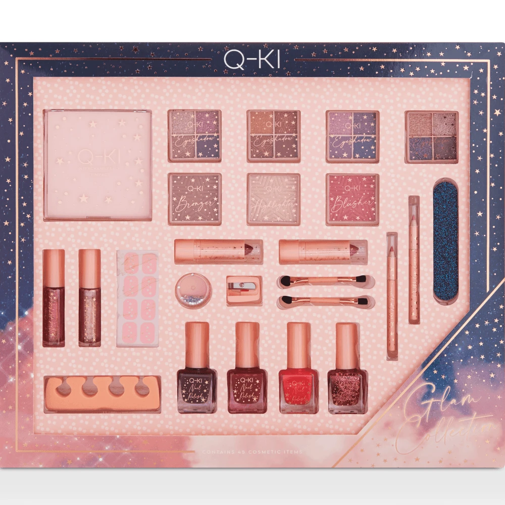 Q-KI Glam Collection Cosmetics Gift Set 3 Q-KI Glam Collection Cosmetics Gift Set