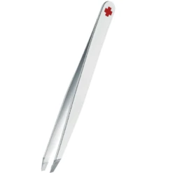Rubis Classic Tweezers - Satin White Swiss