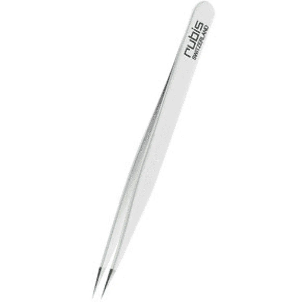 Rubis Pointed Tweezers - White 3 Rubis Pointed Tweezers - White