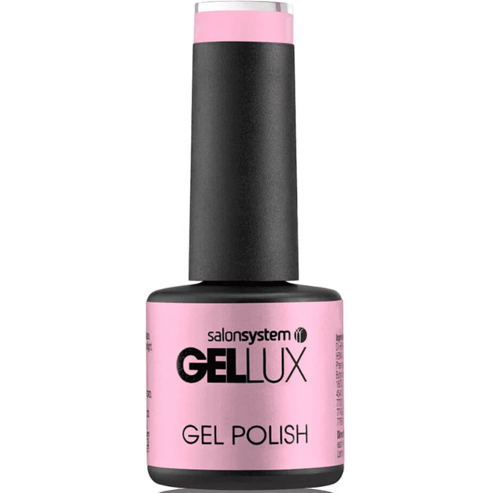 Salon System Gellux Mini Gel Polish - Pink Pom Pom 3 Salon System Gellux Mini Gel Polish - Pink Pom Pom
