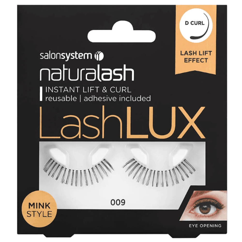 Salon System Naturalash LashLux Strip Lashes - Mink Style 009 3 Salon System Naturalash LashLux Strip Lashes - Mink Style 009