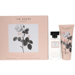 Ted Baker Mia Gift Set For Her - 50ml EDT / 100ml Body Lotion